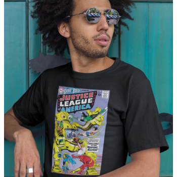 COVER BRAVE AND THE BOLD 29 ALL OVER PRINT SHIRT AND TANK - JLA FROM THE BEGINNING 2C