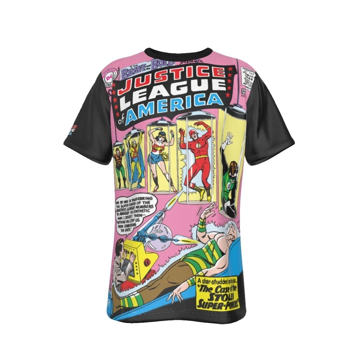 BRAVE AND THE BOLD 30 ALL OVER PRINT SHIRT AND TANK - JLA FROM THE BEGINNING 3