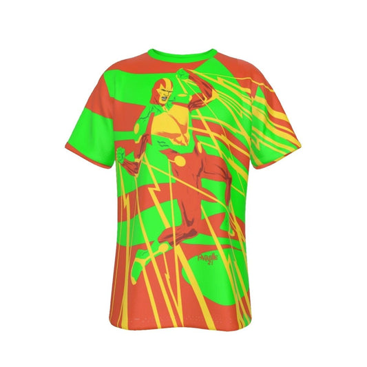 MISTER MIRACLE 1 SOURCE OF FREEDOM ALL OVER PRINT SHIRT AND TANK