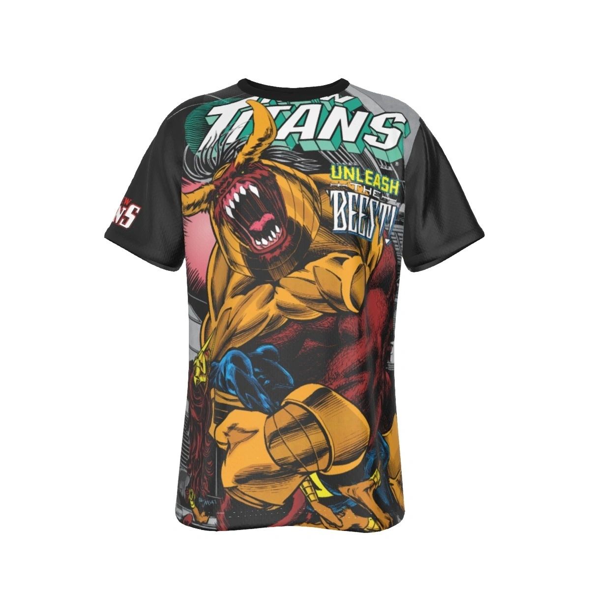 NEW TITANS 110 COVER ALL OVER PRINT SHIRT AND TANK TOP - WILDEBEEST