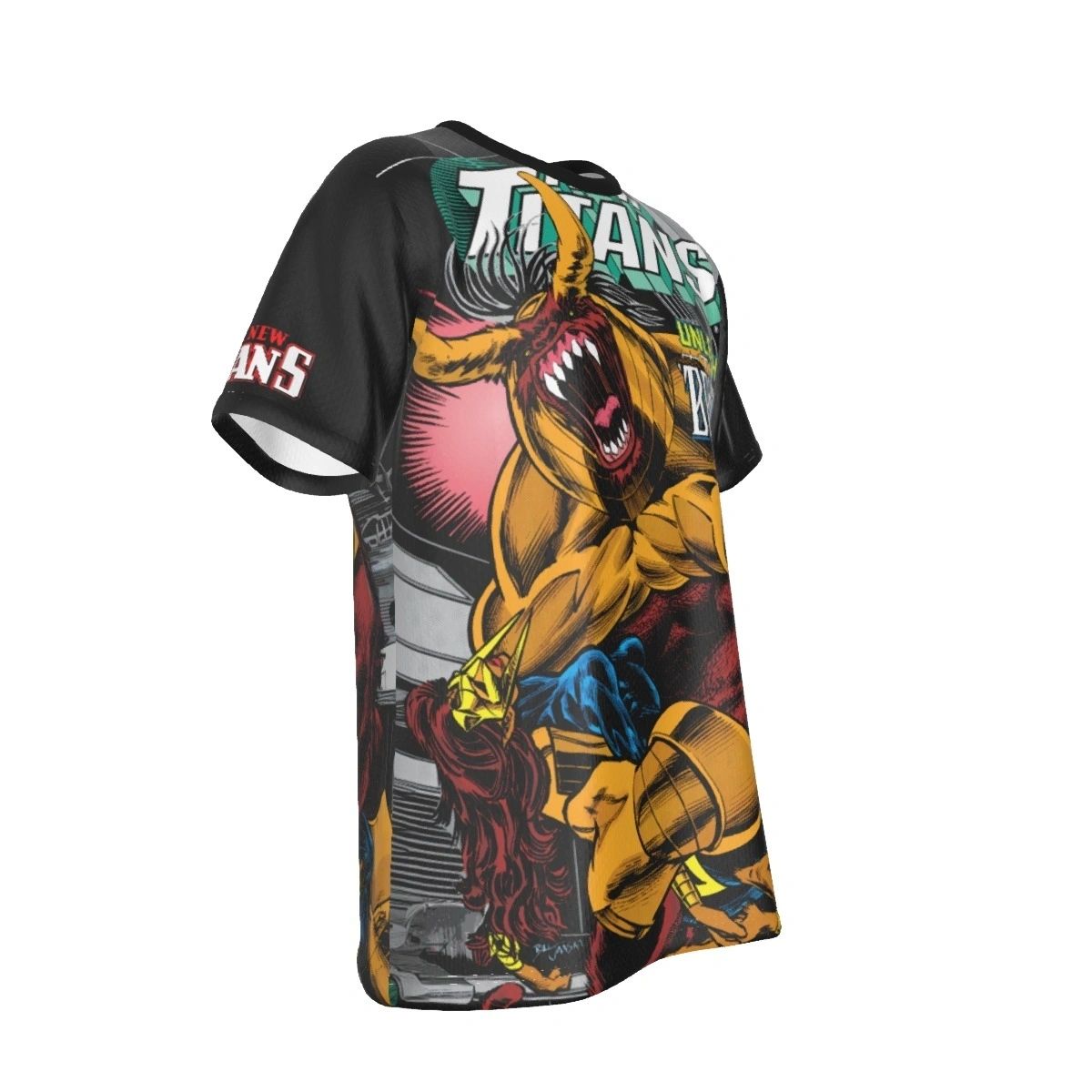 NEW TITANS 110 COVER ALL OVER PRINT SHIRT AND TANK TOP - WILDEBEEST