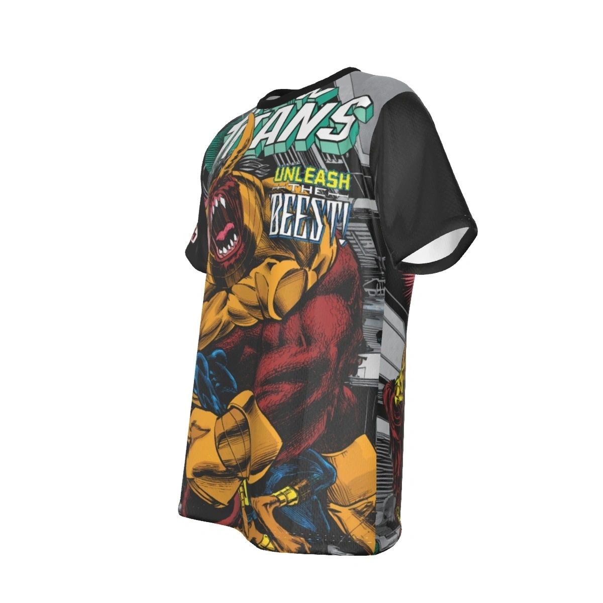 NEW TITANS 110 COVER ALL OVER PRINT SHIRT AND TANK TOP - WILDEBEEST
