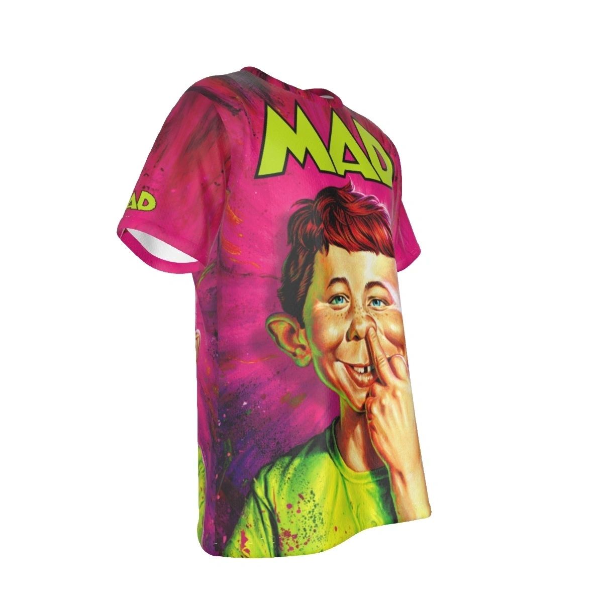 MAD MAGAZINE ALL OVER PRINT SHIRT AND TANK TOP -ALFRED E. NEUMAN