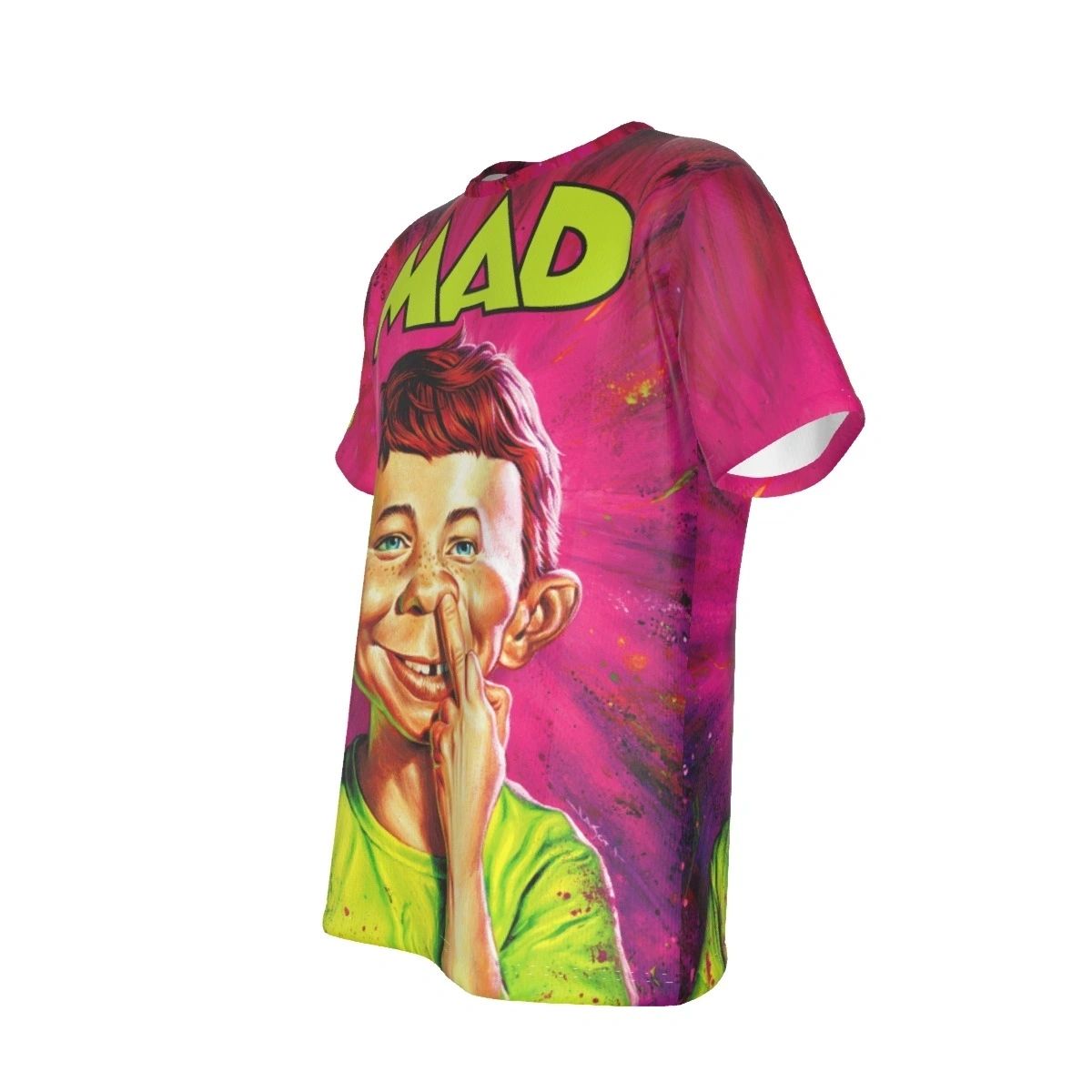 MAD MAGAZINE ALL OVER PRINT SHIRT AND TANK TOP -ALFRED E. NEUMAN