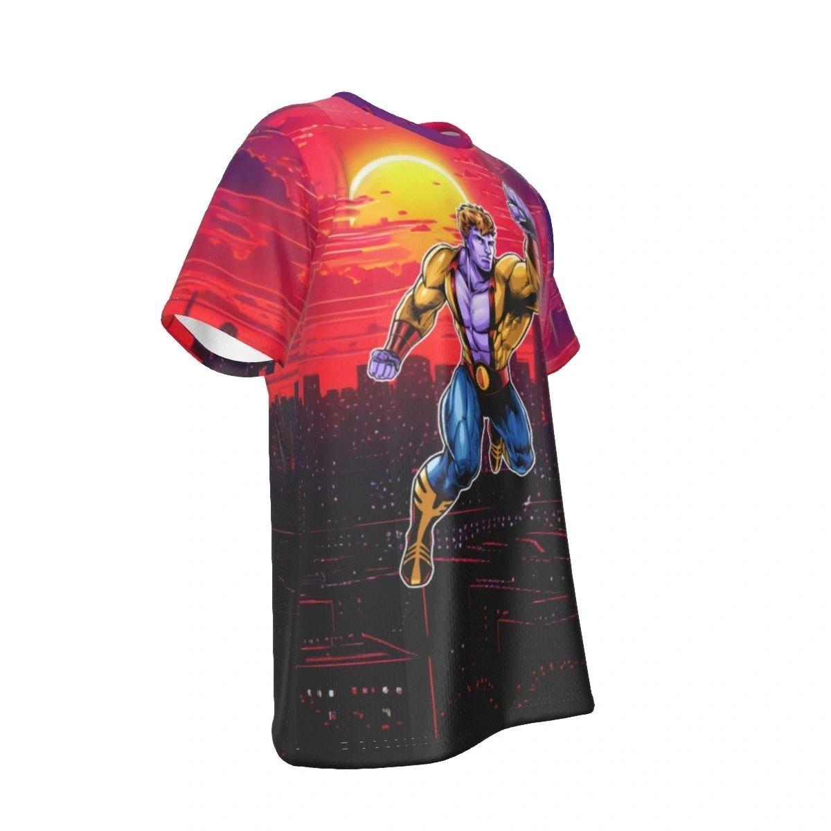POWER BOY ALL OVER PRINT SHIRT AND TANK TOP