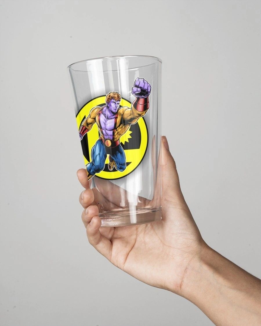 POWER BOY READY Pint Glass (with Free Shipping)