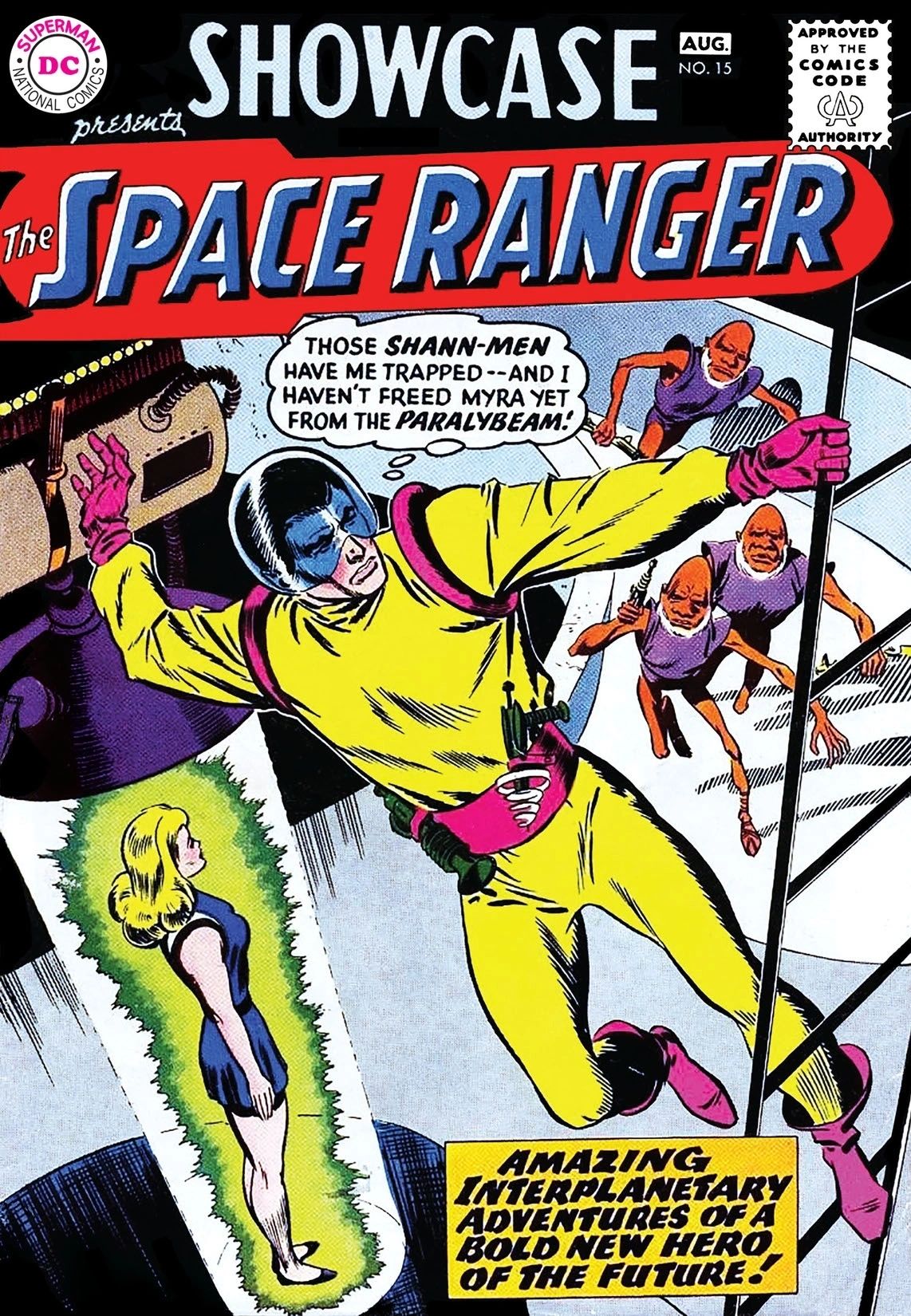 COVER SHOWCASE 15 - SPACE RANGERS