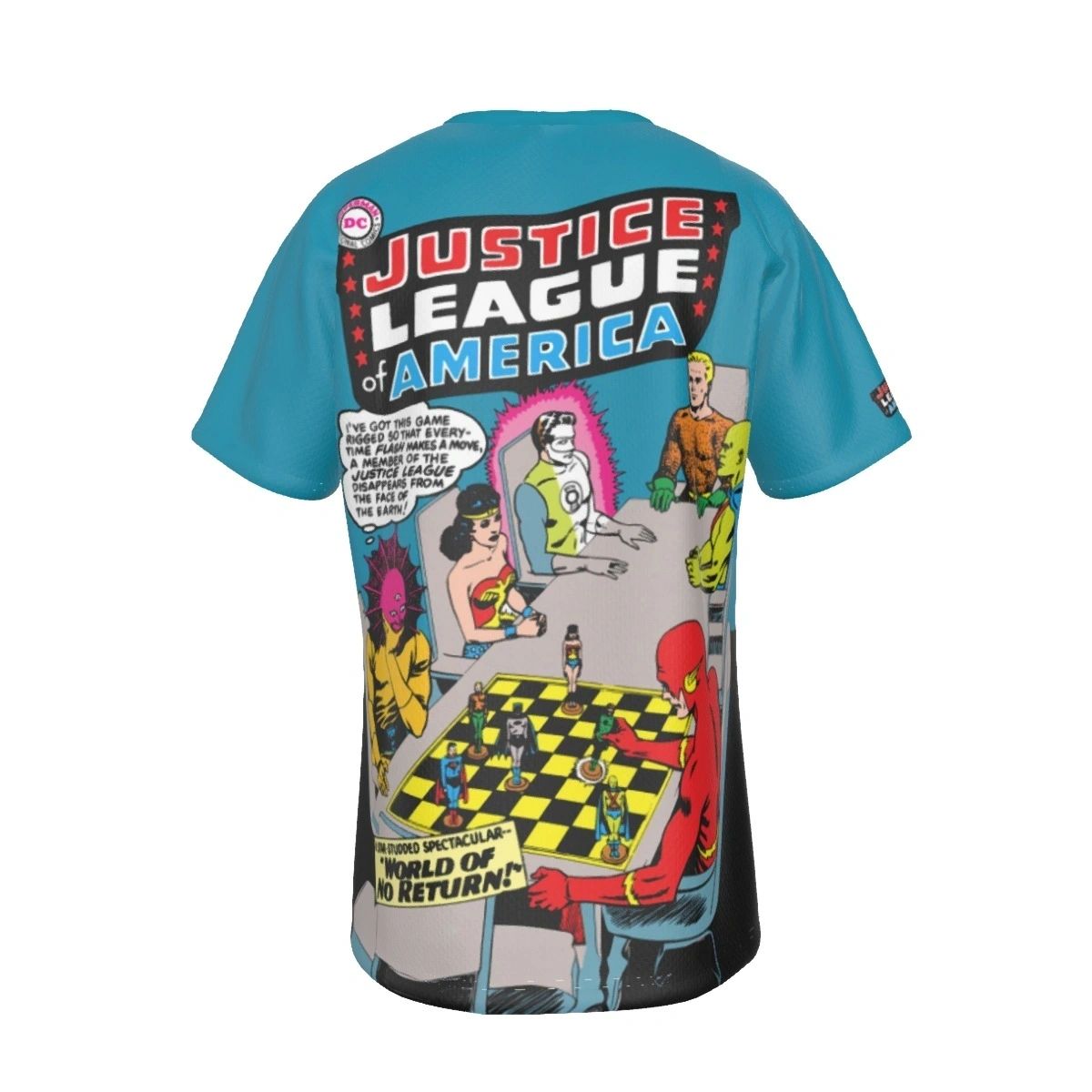 JLA 1 ALL OVER PRINT SHIRT AND TANK - JLA FROM THE BEGINNING 4