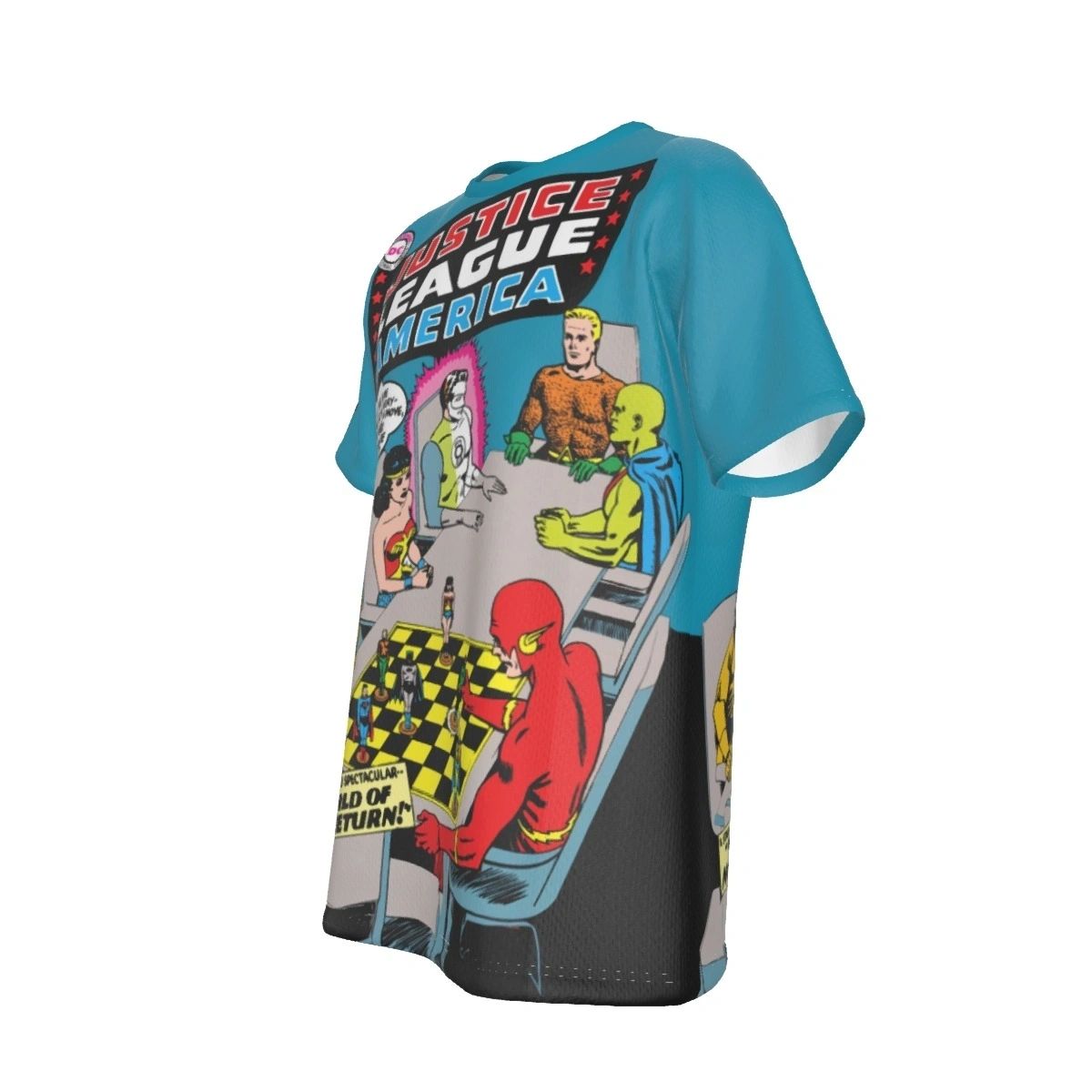 JLA 1 ALL OVER PRINT SHIRT AND TANK - JLA FROM THE BEGINNING 4