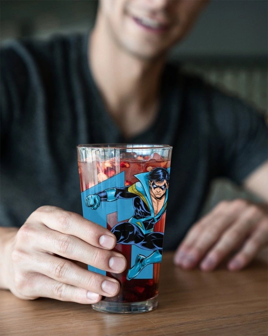 NIGHTWING READY Pint Glass (with Free Shipping)