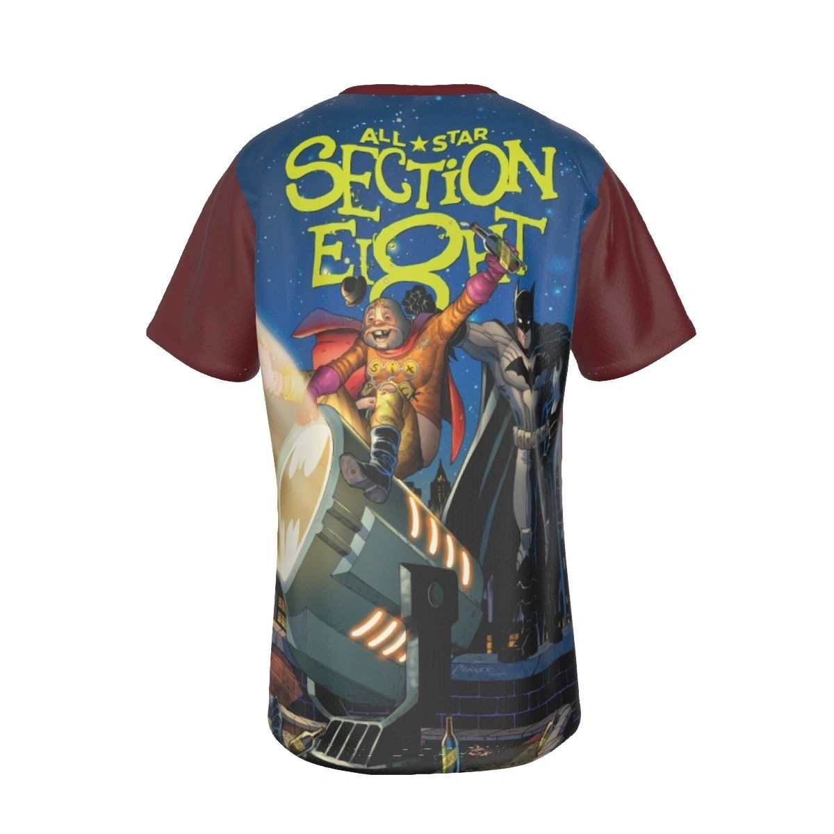ALL-STAR SECTION 8 ALL OVER PRINT SHIRT AND TANK TOP - BATMAN