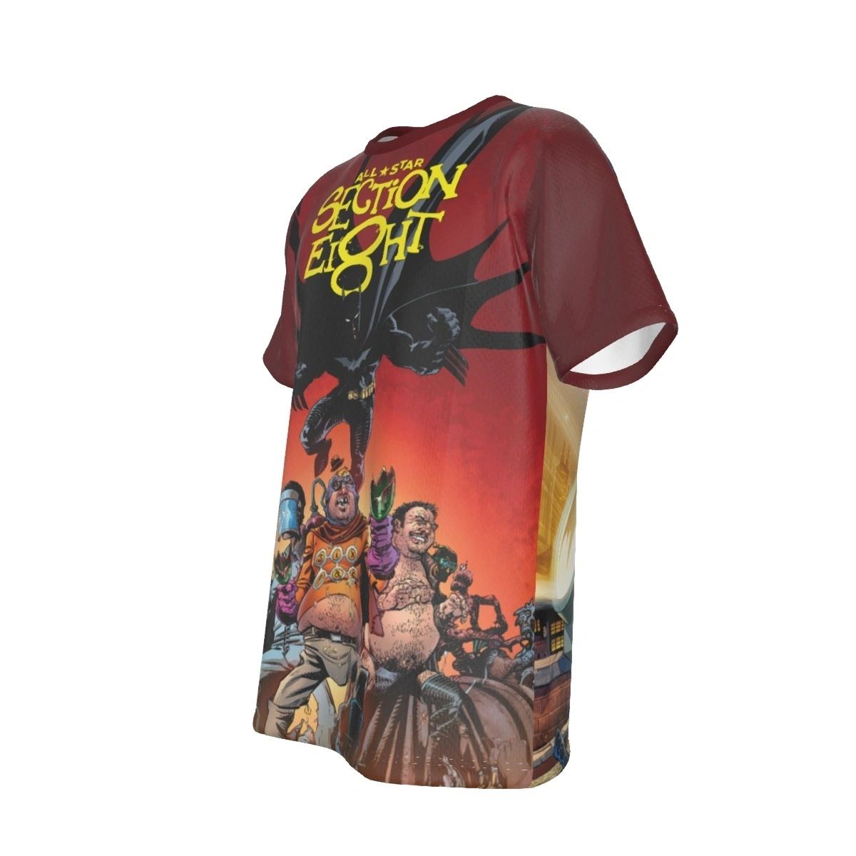 ALL-STAR SECTION 8 ALL OVER PRINT SHIRT AND TANK TOP - BATMAN