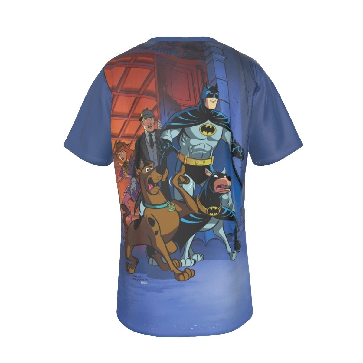 BATMAN SCOOBY ALL OVER PRINT SHIRT AND TANK TOP