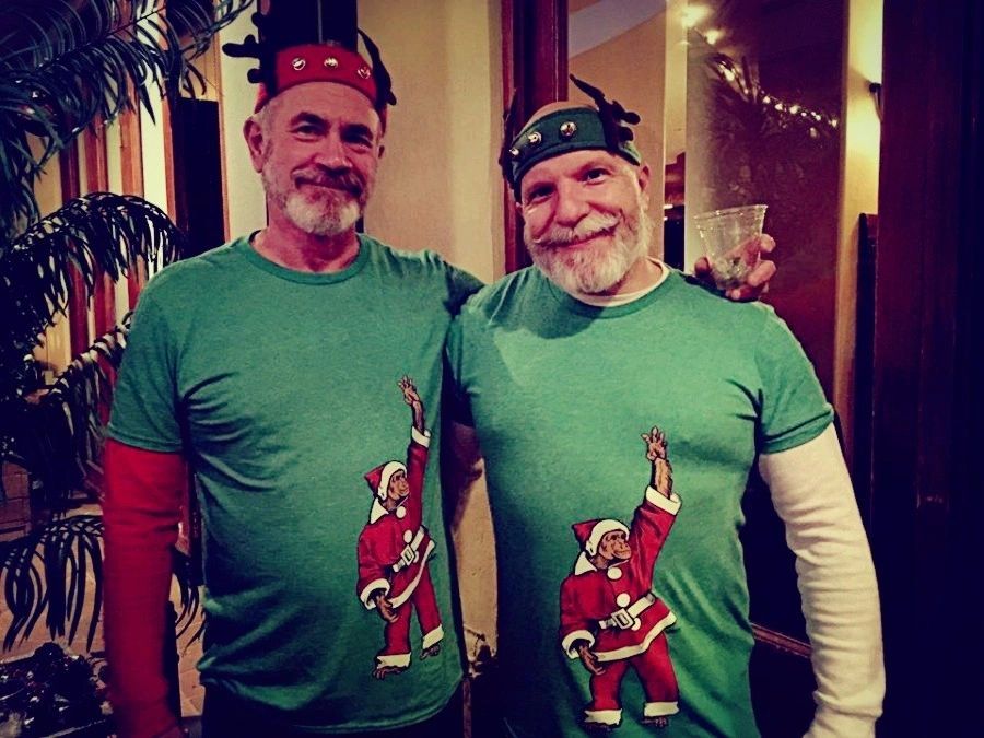 Santa Chimp