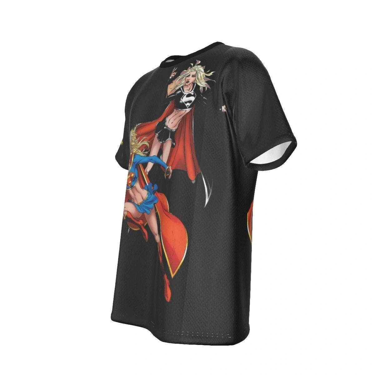 SUPERGIRL VS DARK SUPERGIRL ALL OVER PRINT SHIRT AND TANK TOP