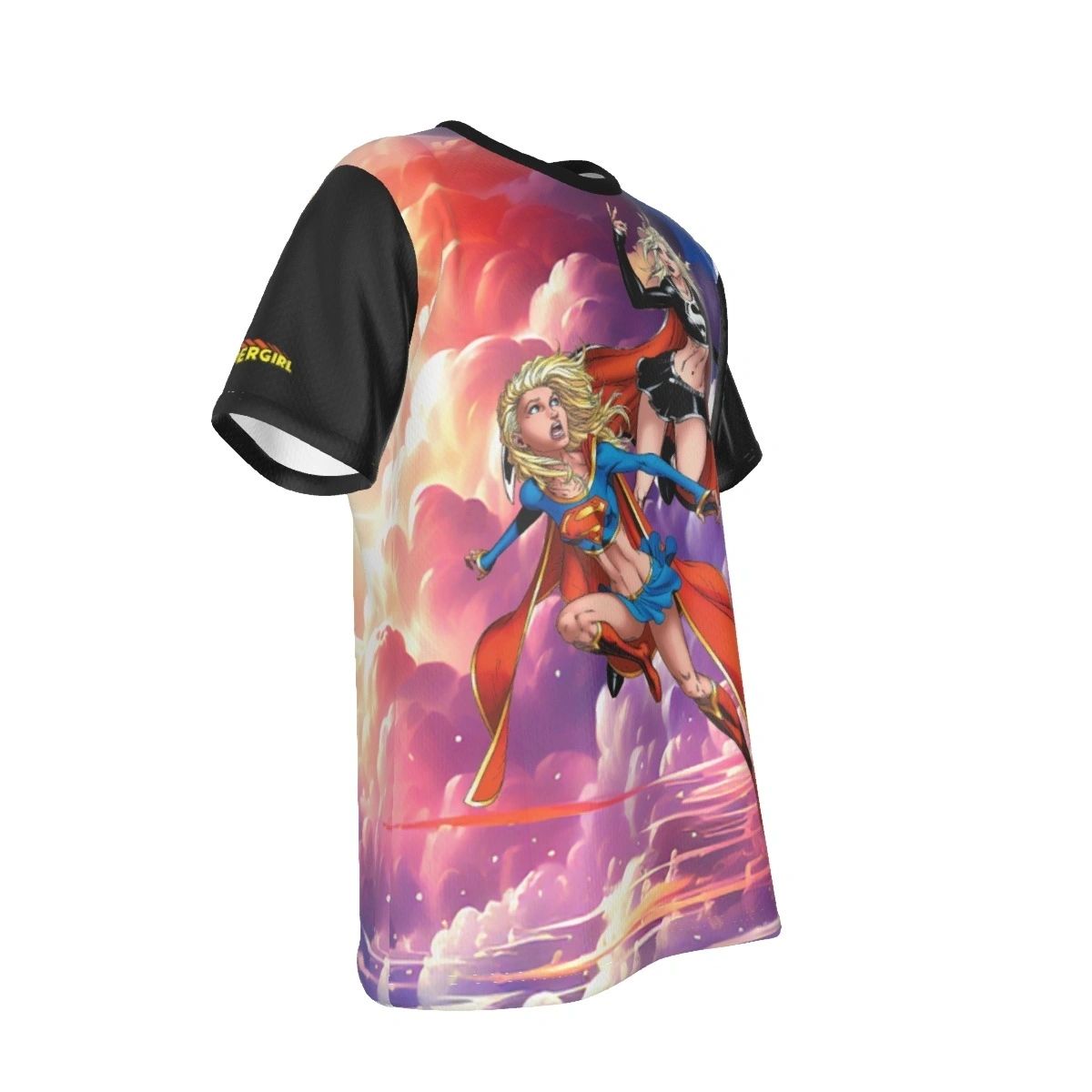 SUPERGIRL VS DARK SUPERGIRL ALL OVER PRINT SHIRT AND TANK TOP