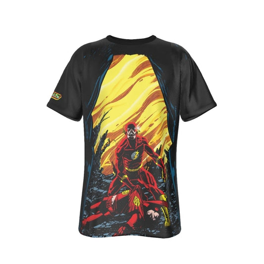 CRISIS 8 FLIGHT ALL OVER PRINT SHIRT AND TANK TOP - DEATH OF FLASH