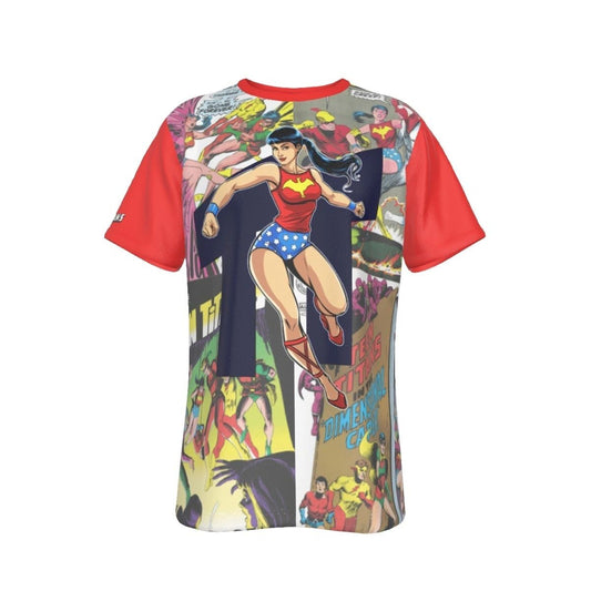 WONDER GIRL OG ALL OVER PRINT SHIRT AND TANK TOP