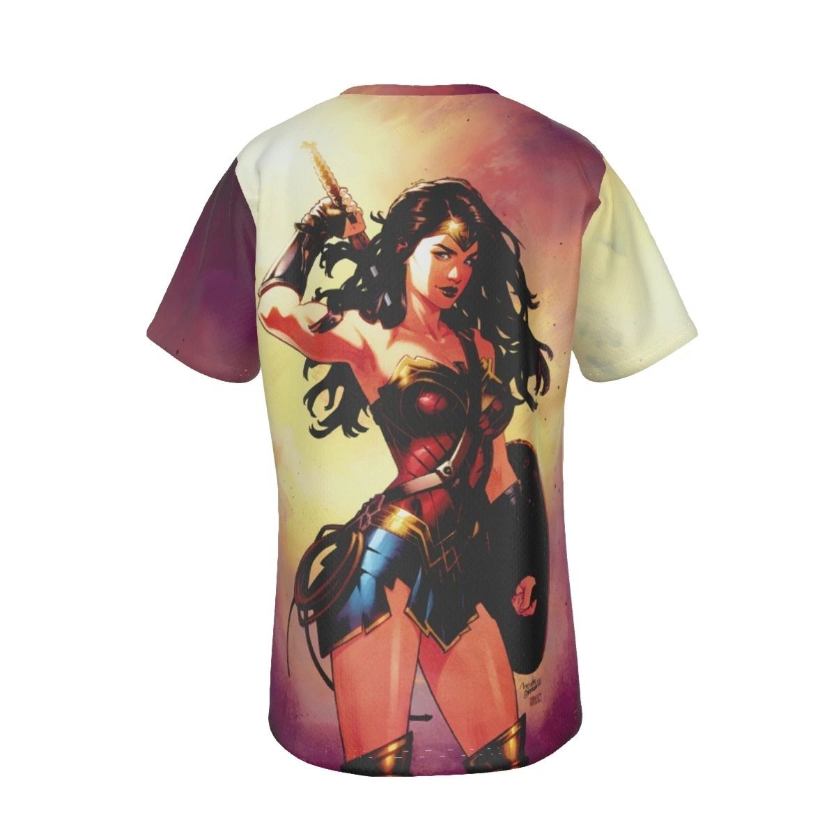 SENSATIONAL WONDER WOMAN ALL OVER PRINT SHIRT AND TANK TOP