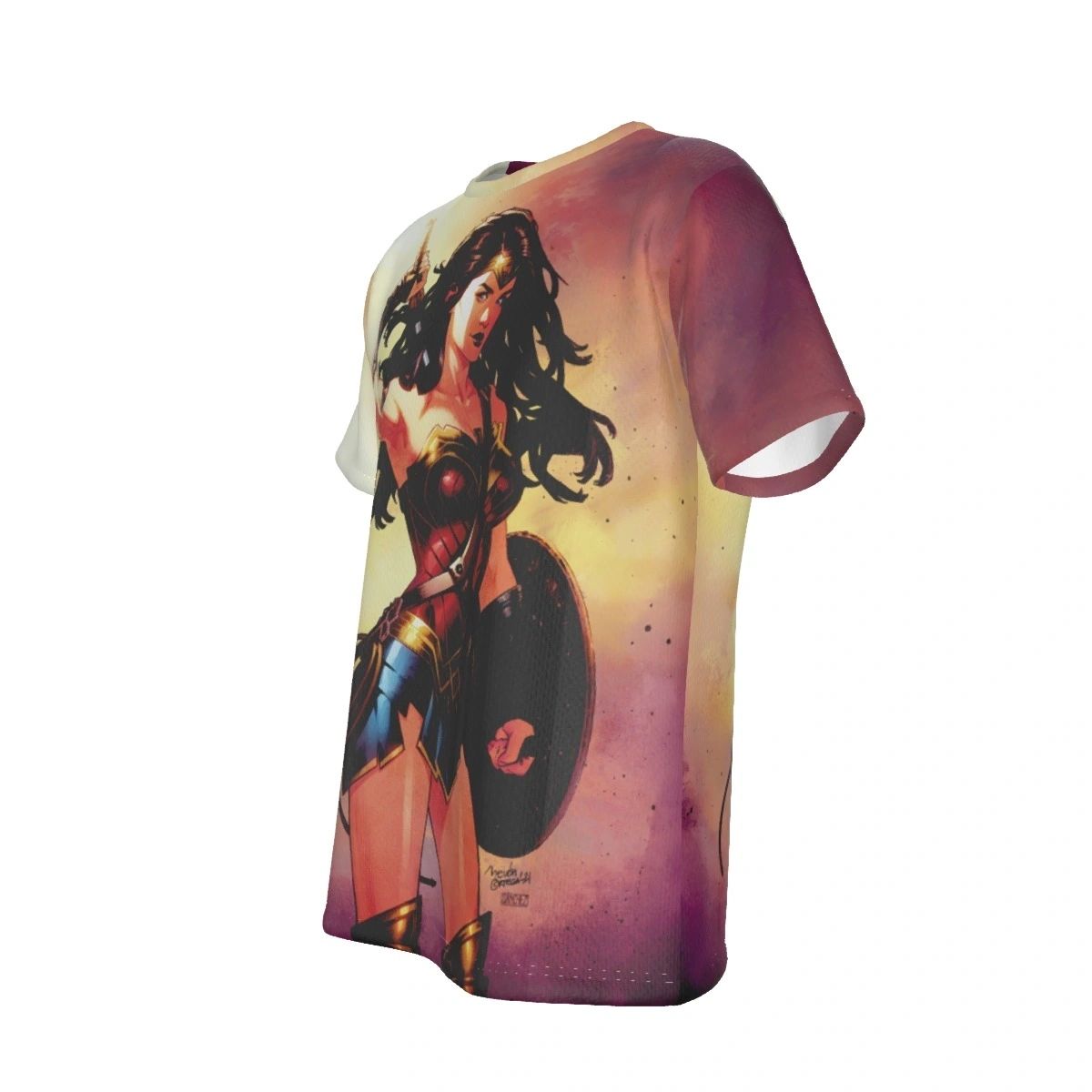 SENSATIONAL WONDER WOMAN ALL OVER PRINT SHIRT AND TANK TOP