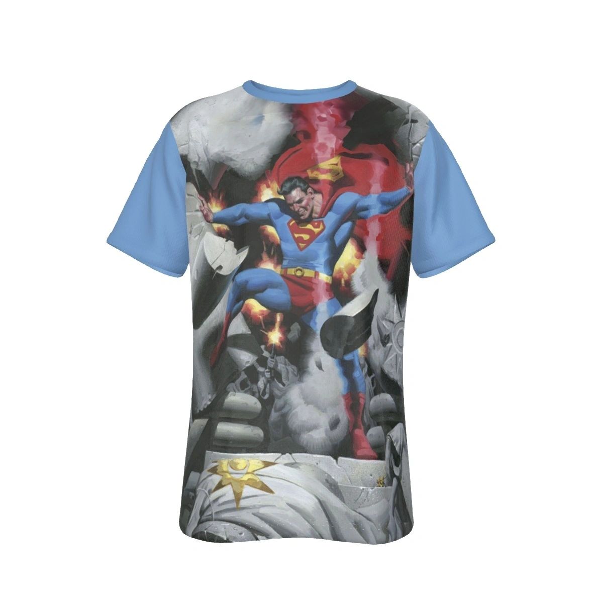 ACTION 1000 ALL OVER PRINT SHIRT AND TANK TOP - STEVE RUDE ART
