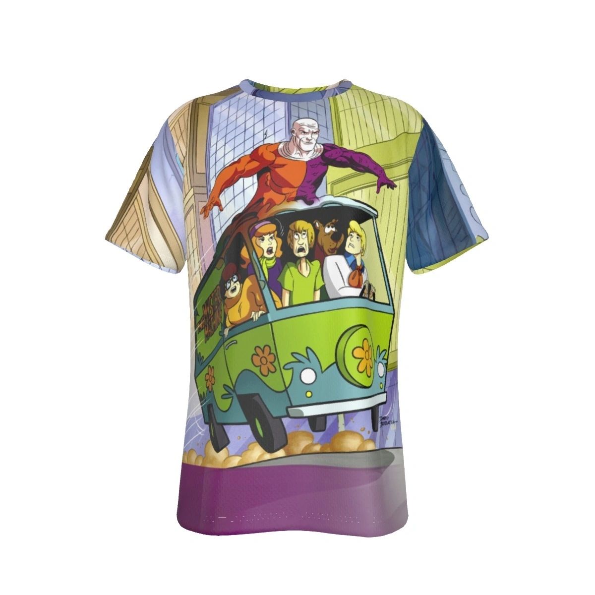 SCOOBY-METAMORPHO MYSTERY MACHINE ALL OVER PRINT SHIRT AND TANK TOP