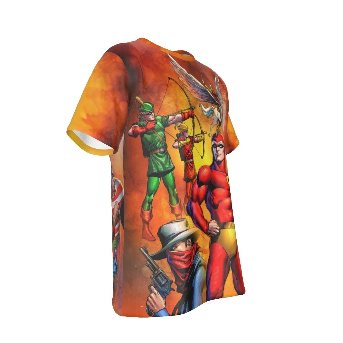 SEVEN SOLDIERS OF VICTORY ALL OVER PRINT SHIRT AND TANK TOP