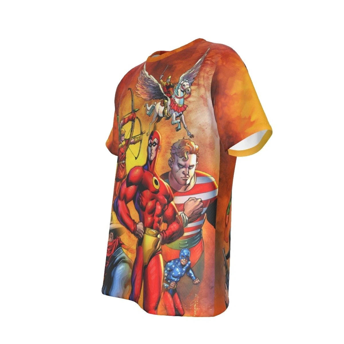SEVEN SOLDIERS OF VICTORY ALL OVER PRINT SHIRT AND TANK TOP