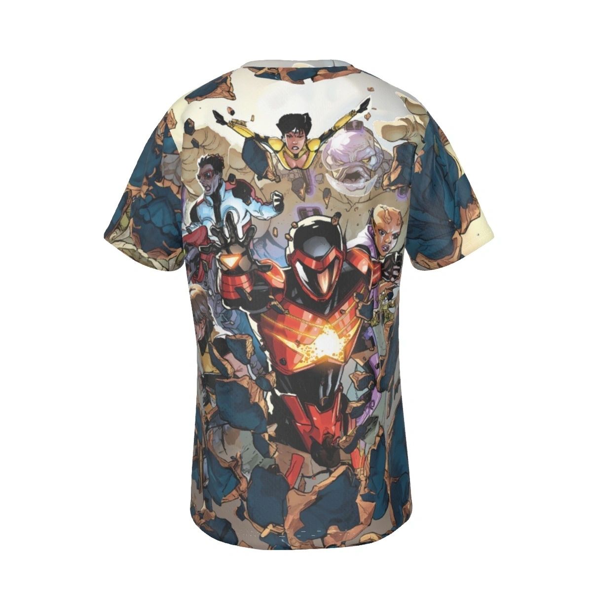 LEGION LOST 6 ALL OVER PRINT SHIRT AND TANK TOP - CHAMELEON GIRL