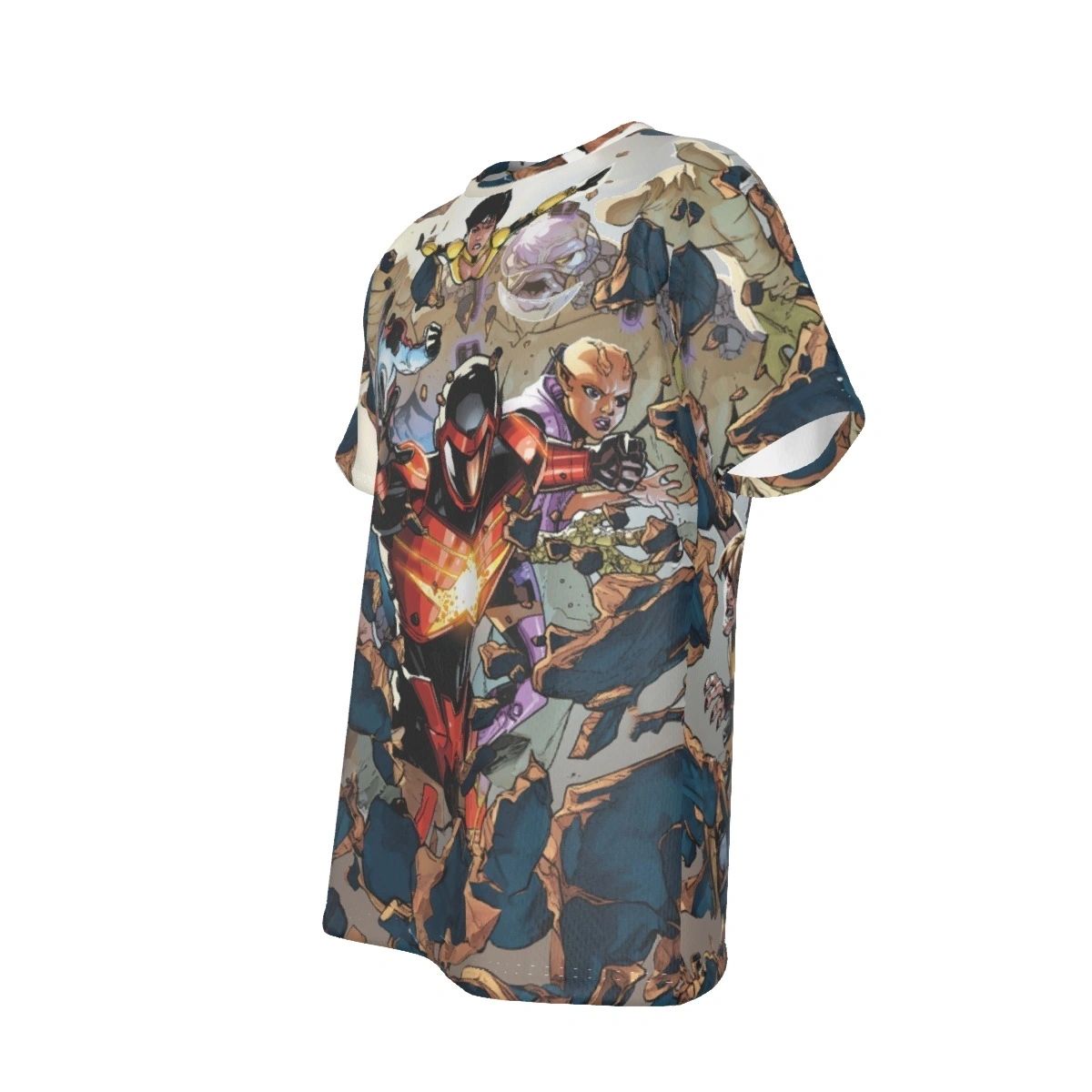 LEGION LOST 6 ALL OVER PRINT SHIRT AND TANK TOP - CHAMELEON GIRL
