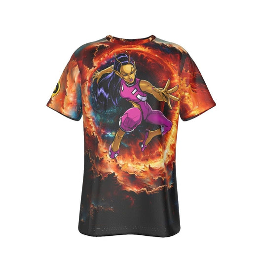 CHAMELEON GIRL ALL OVER PRINT SHIRT AND TANK TOP