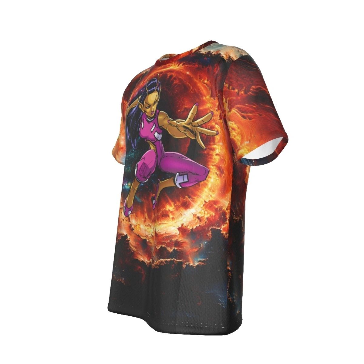 CHAMELEON GIRL ALL OVER PRINT SHIRT AND TANK TOP