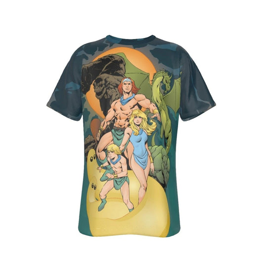 HERCULOIDS COVER ALL OVER PRINT SHIRT AND TANK - FUTURE QUEST