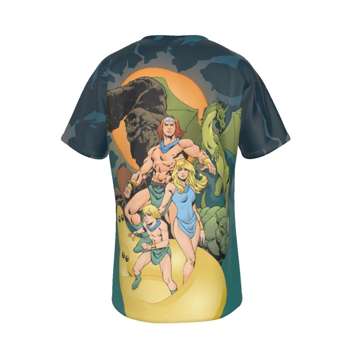HERCULOIDS COVER ALL OVER PRINT SHIRT AND TANK - FUTURE QUEST