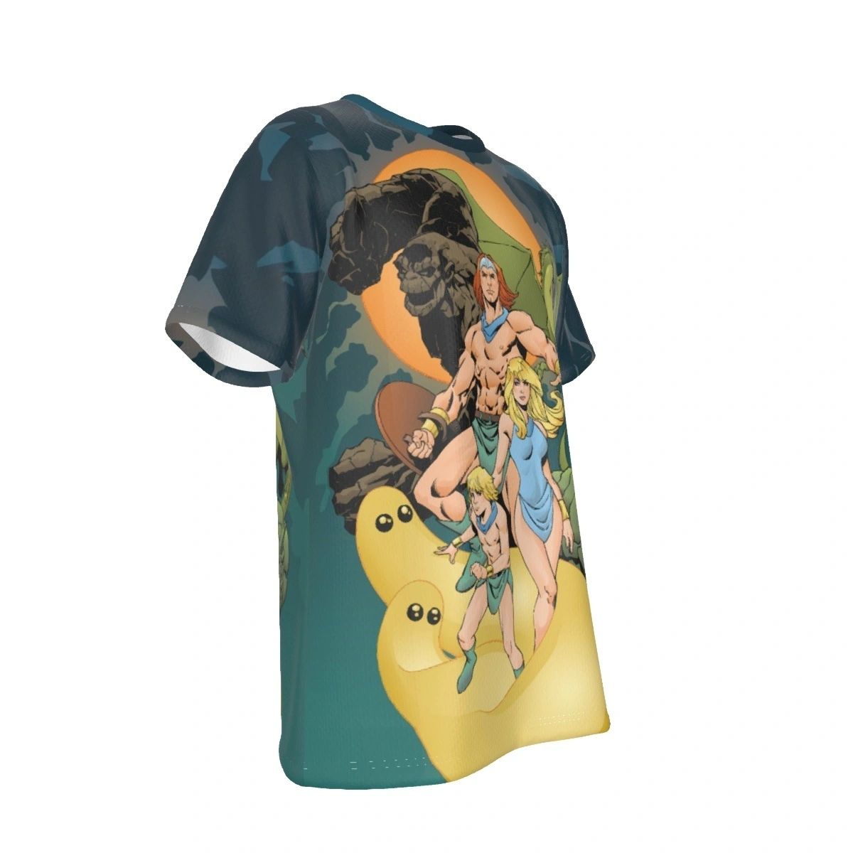 HERCULOIDS COVER ALL OVER PRINT SHIRT AND TANK - FUTURE QUEST