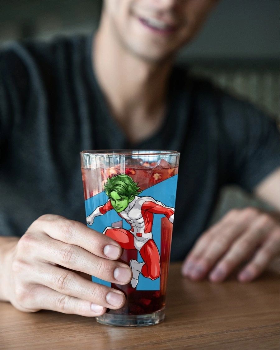 BEAST BOY OG READY Pint Glass (with Free Shipping)