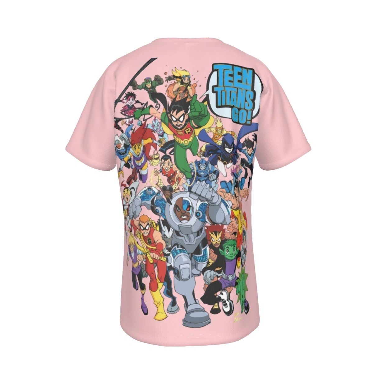 TEEN TITANS GO 5O COVER ALL OVER PRINT SHIRT AND TANK