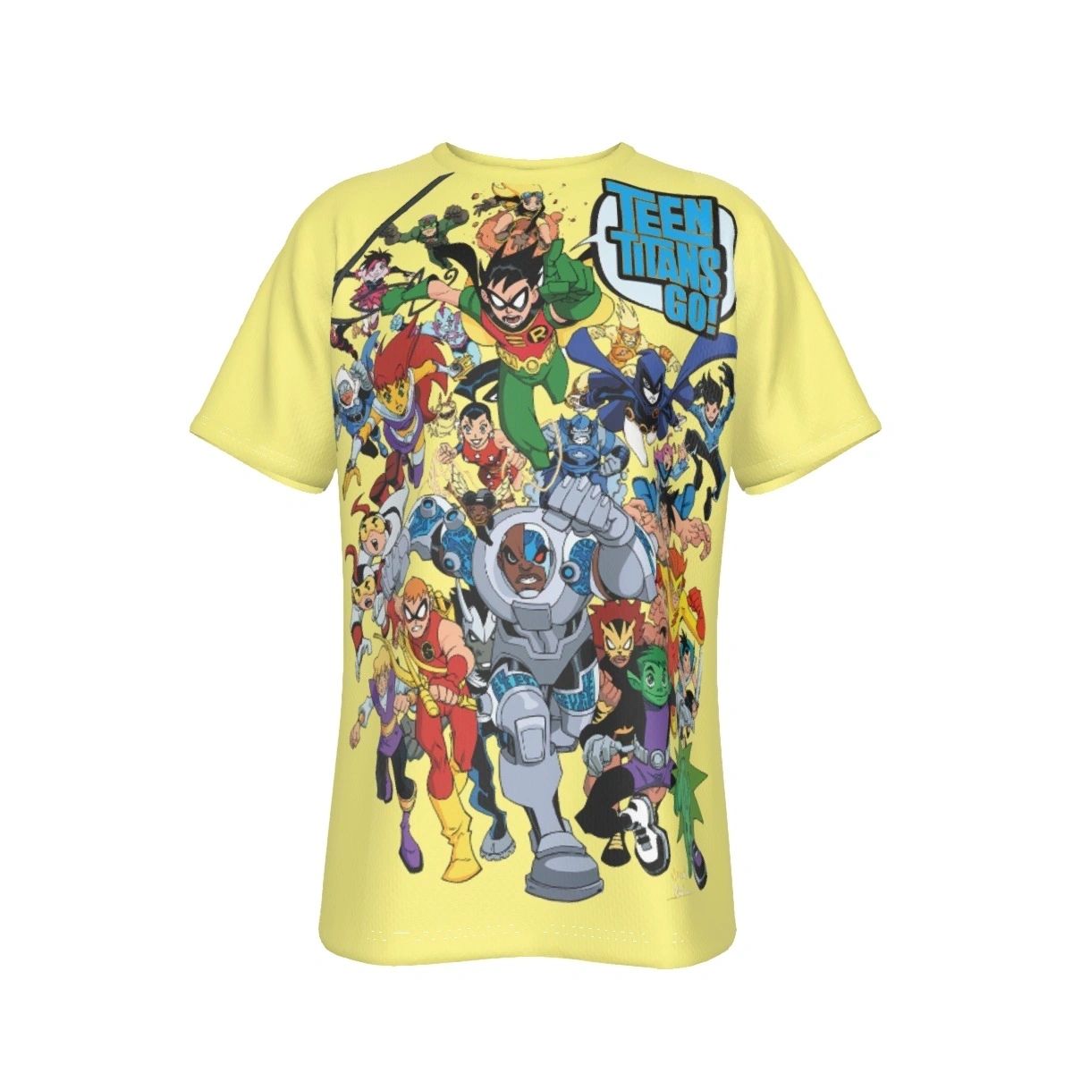 TEEN TITANS GO 5O COVER ALL OVER PRINT SHIRT AND TANK