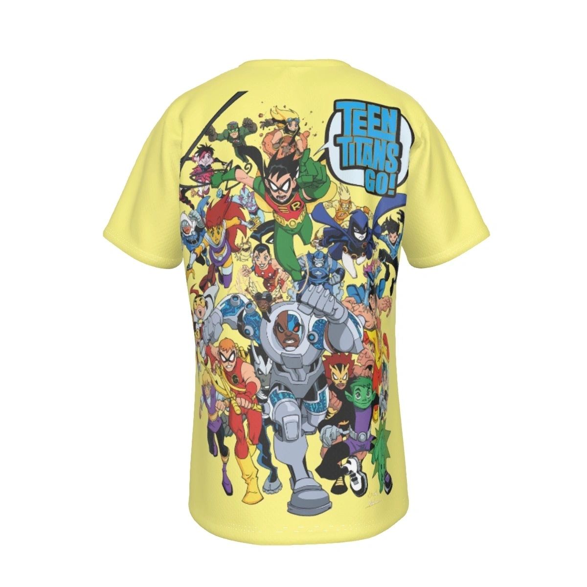 TEEN TITANS GO 5O COVER ALL OVER PRINT SHIRT AND TANK