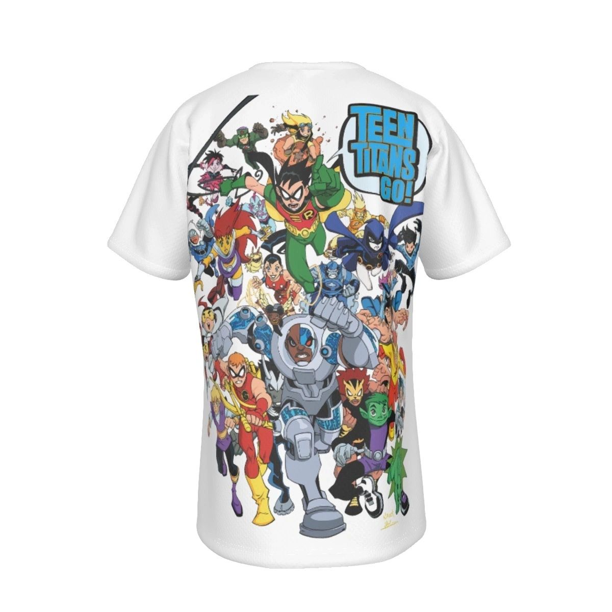 TEEN TITANS GO 5O COVER ALL OVER PRINT SHIRT AND TANK