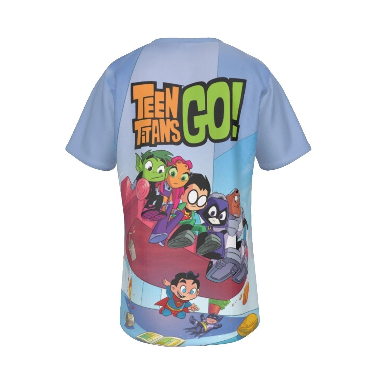 TEEN TITANS GO 45 ALL OVER PRINT SHIRT AND TANK TOP
