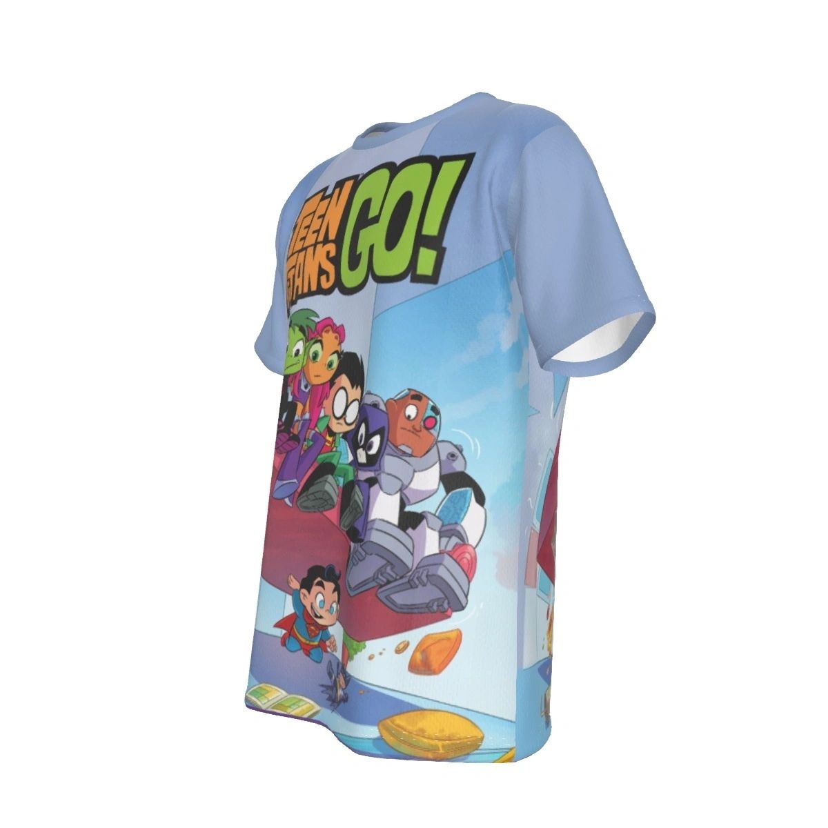 TEEN TITANS GO 45 ALL OVER PRINT SHIRT AND TANK TOP