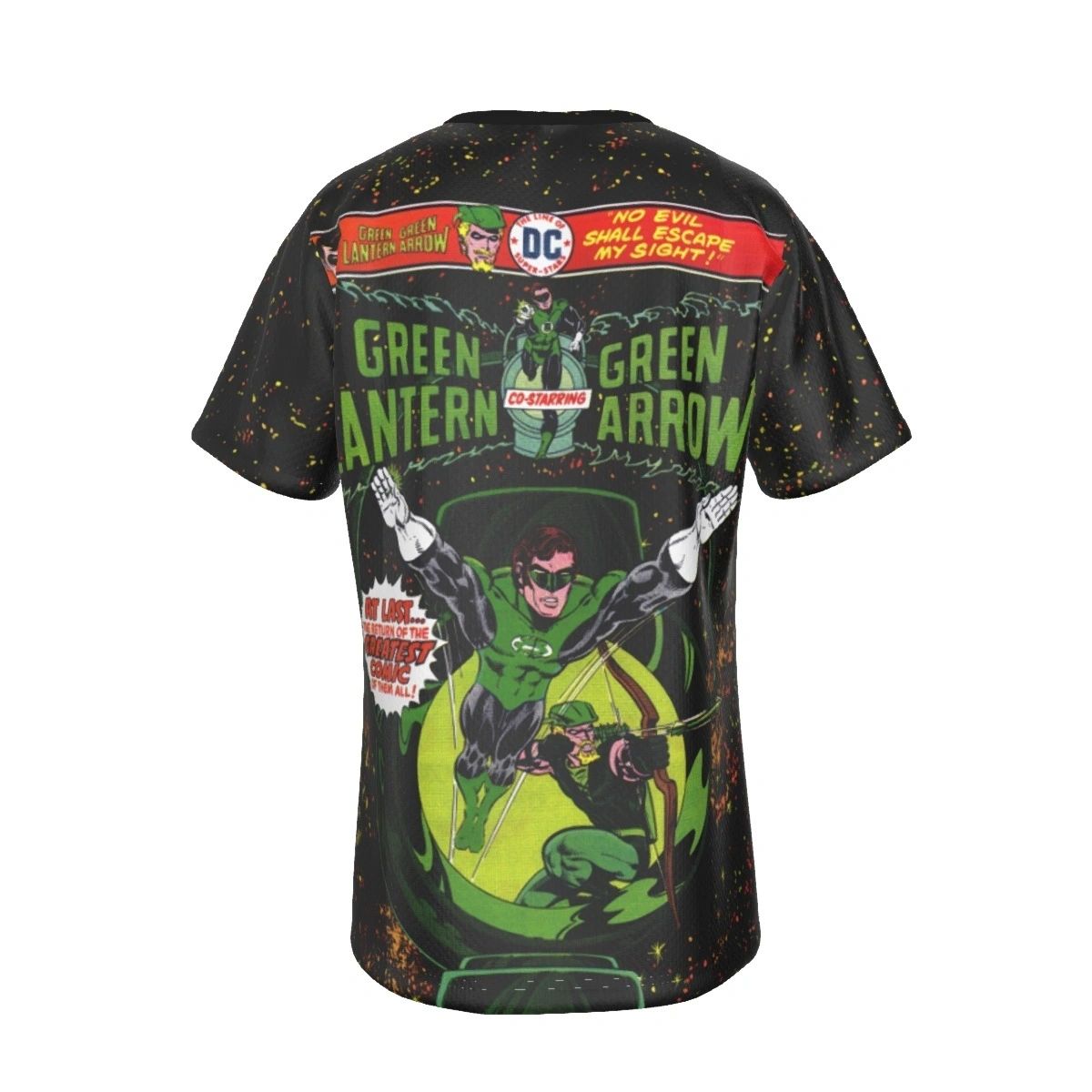 GREEN LANTERN GREEN ARROW 90 ALL OVER PRINT SHIRT AND TANK TOP