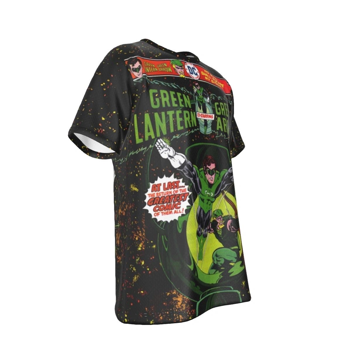 GREEN LANTERN GREEN ARROW 90 ALL OVER PRINT SHIRT AND TANK TOP