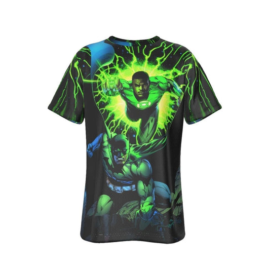 GREEN LANTERN CORPS 33 COVER ALL OVER PRINT SHIRT AND TANK TOP -BATMAN/JOHN STEWART