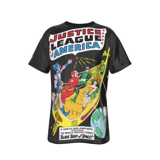 JLA 3 ALL OVER PRINT SHIRT AND TANK - JLA FROM THE BEGINNING 6