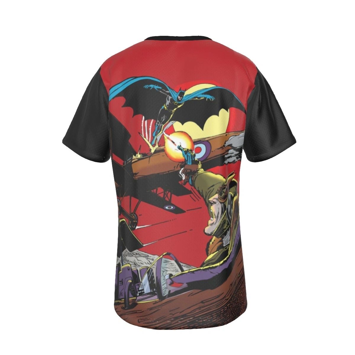 DETECTIVE 404 COVER ALL OVER PRINT SHIRT AND TANK-BATMAN ENEMY ACE