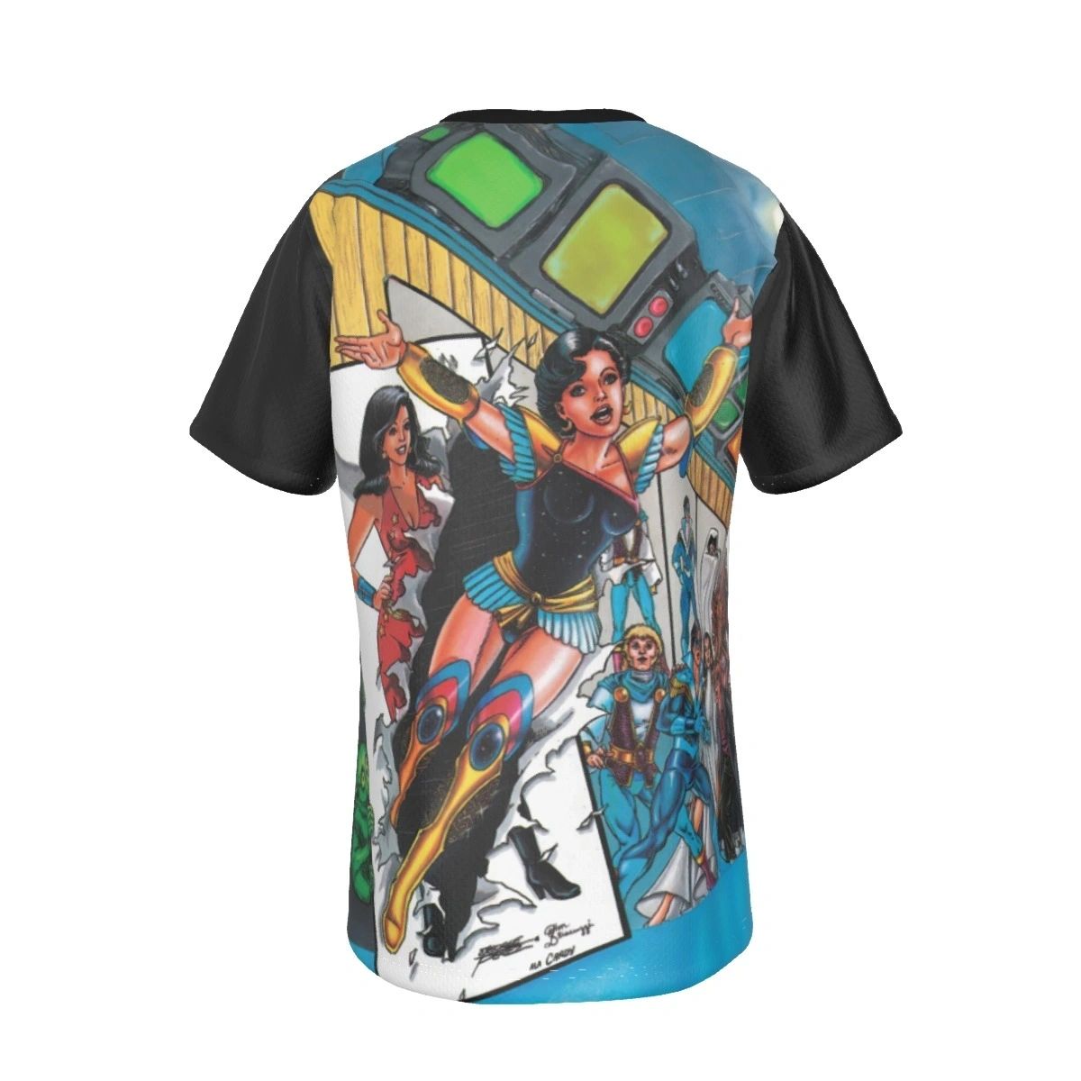 NEW TITANS 55 COVER ALL OVER PRINT SHIRT AND TANK-WONDER GIRL