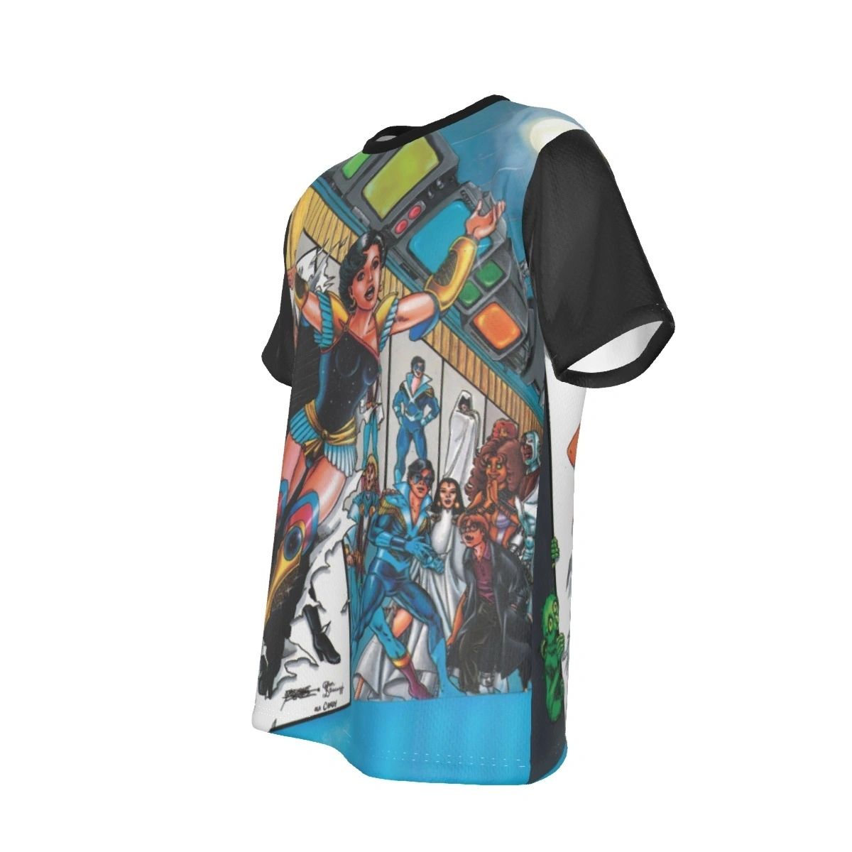NEW TITANS 55 COVER ALL OVER PRINT SHIRT AND TANK-WONDER GIRL