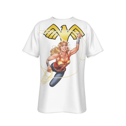 WONDER GIRL 1 COVER ALL OVER PRINT SHIRT AND TANK - CASSIE